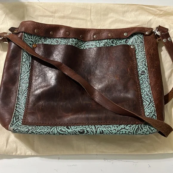 Buffalo leather purse - Picture 2 of 6